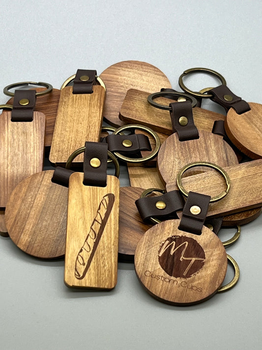 WOODEN KEYCHIAN