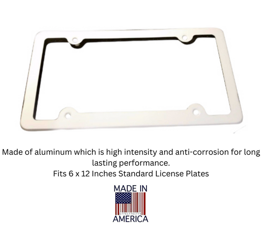 REAR LICENSE PLATE FRAME